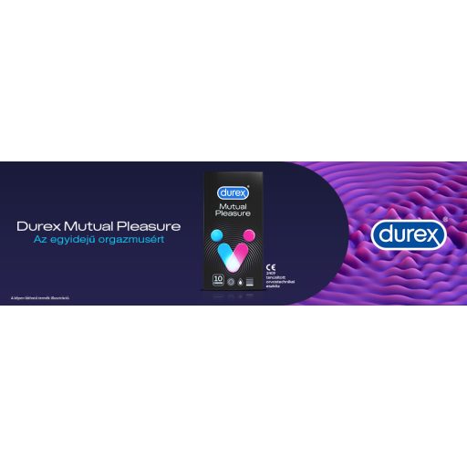 Durex Mutual Pleasure - késleltető óvszer 10db