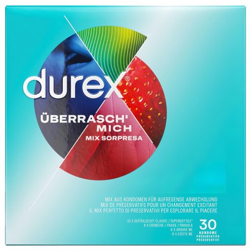 Durex Surprise Me - óvszer csomag (30db)