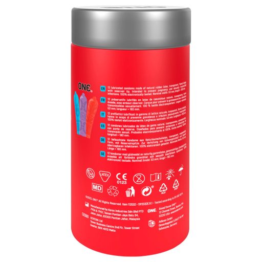 ONE Tattoo Touch - tetkó mintás óvszer (12db)