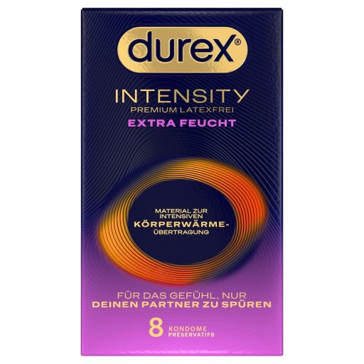 Durex Intensity - extra síkosított latexmentes óvszer (8 db)