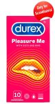 Durex Pleasure Me - bordás-pontozott óvszer 10db Durex Pleasure Me - bordás-pontozott óvszer 10db