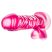 B Yours - herés dildó - 20cm (pink)