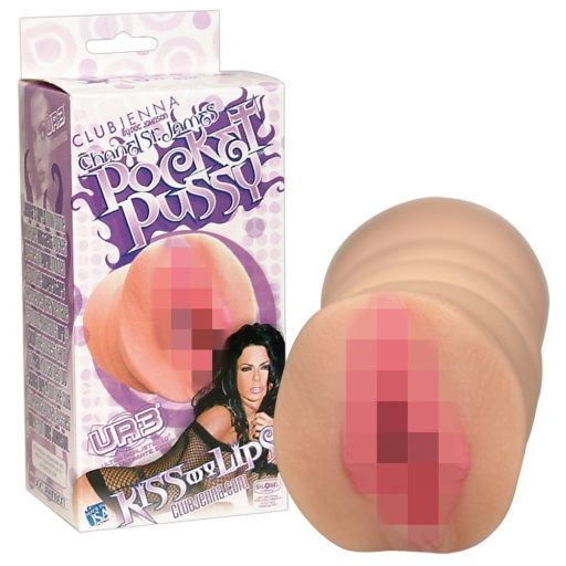 Doc Johnson Chanel St. James - élethű Ultraskyn műpunci (natúr)