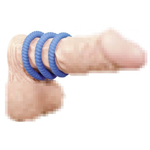 You2Toys - Lust péniszgyűrű trió - kék