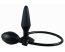You2Toys True Black - pumpálható análtágító (fekete)