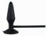 You2Toys True Black - pumpálható análtágító (fekete)