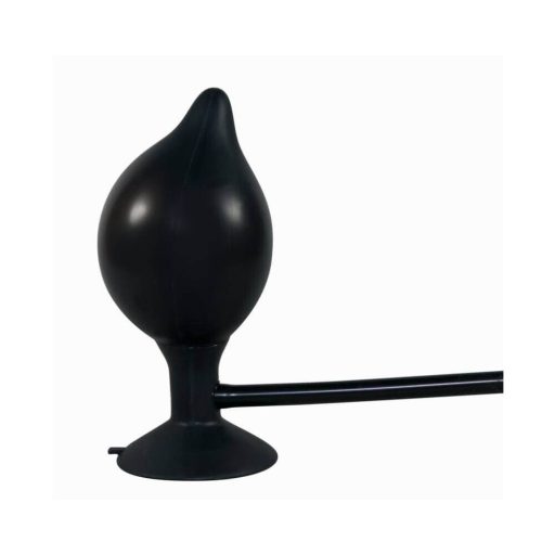 You2Toys True Black - pumpálható análtágító (fekete)