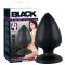 Black Velvets anál plug - extra nagy
