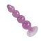 You2Toys - anal beads - tapadókorongos análbot lila