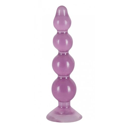 You2Toys - anal beads - tapadókorongos análbot lila