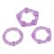 You2Toys - Légy kemény! péniszgyűrű szett - lila 3db