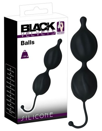 / Black Velvet hullámos gésagolyó duó