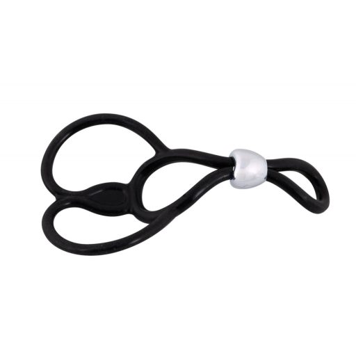 You2Toys - Tripla, állítható pénisz- és heregyűrű fekete