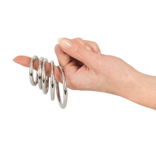 Bad Kitty - fém péniszgyűrű szett 5 részes