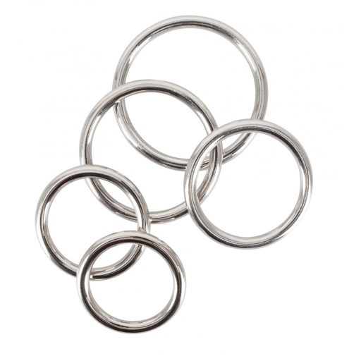 Bad Kitty - fém péniszgyűrű szett 5 részes