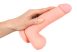 Medical - egyenes orvosi szilikon dildó 20cm - natúr