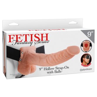 Fetish Strap-on 9 - felcsatolható dildó natúr