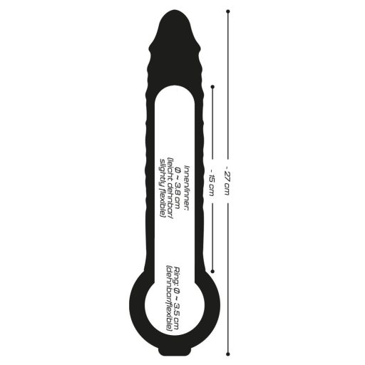 Crystal Skin - gömbös hosszabbító péniszköpeny