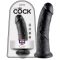 King Cock 8 dildó 20 cm - fekete