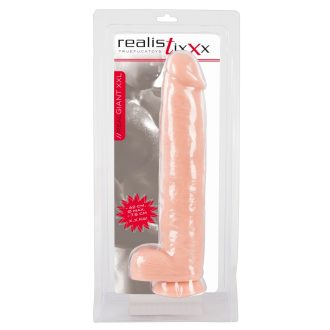 realistixxx Giant 3XL - élethű dildó 42cm - natúr
