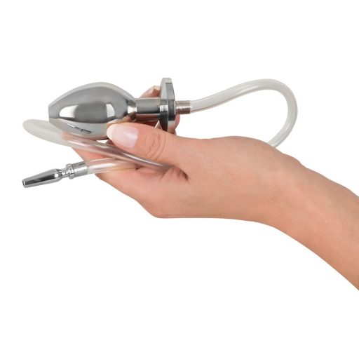 Piss to Ass Plug - üreges anál plug húgycső tágítóval