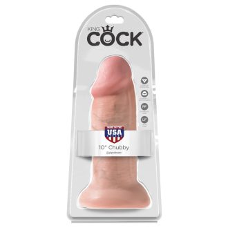 King Cock 10 dildó 25cm - natúr