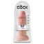 King Cock 10 dildó 25cm - natúr