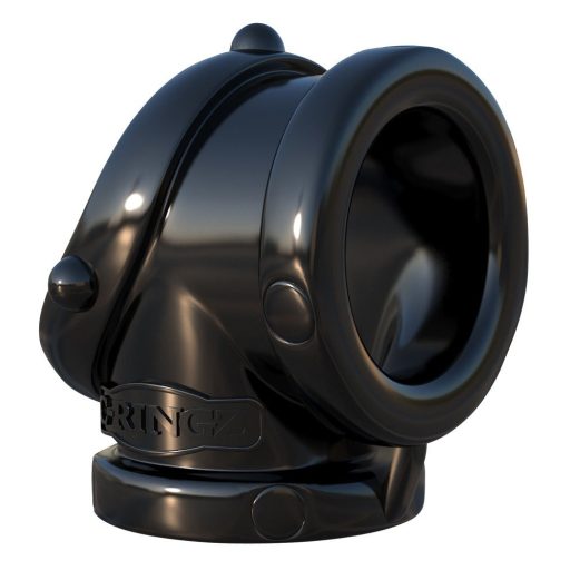 Fantasy Rock Hard - péniszgyűrű és herenyújtó-gyűrű fekete