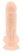 Silexd 7 - tapadótalpas dildó - 17,5cm natúr