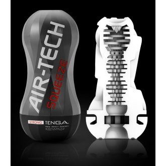 TENGA Air-Tech Squeeze Strong - szívó maszturbátor fekete