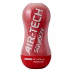   TENGA Air-Tech Squeeze Regular - szívó maszturbátor (piros)