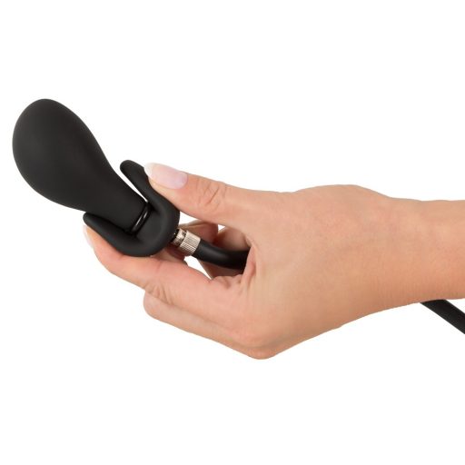 You2Toys - pumpálható, tágító anál tágító dildó fekete