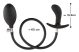 You2Toys - pumpálható, tágító anál tágító dildó fekete