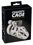 You2Toys - Chastity Cage - fém péniszketrec, lakattal