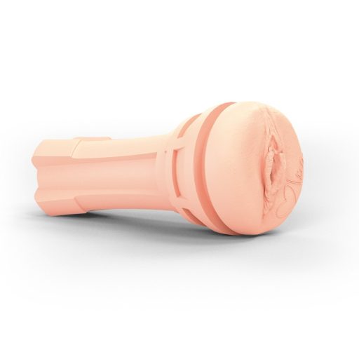 mystim OPUS Mica - élethű műpunci maszturbátor natúr-fekete