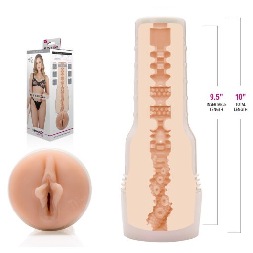 Fleshlight Mia Malkova LVL Up - élethű vagina natúr