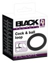 Black Velvet - szilikon péniszgyűrű fekete - 5cm Black Velvet - szilikon péniszgyűrű fekete - 5cm