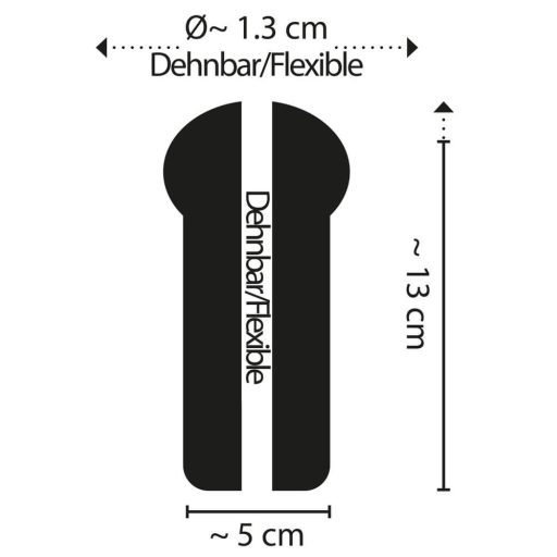 STROKER Speed - műpopsi maszturbátor áttetsző