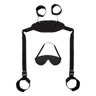 Bad Kitty - nyak-csukló-boka pánt fekete