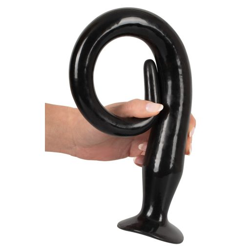 You2Toys - extra hosszú anál dildó szett 3 részes - fekete