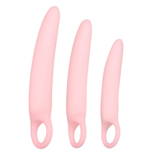 SMILE - Vaginal Trainers - dildó szett - rózsaszín 3 részes