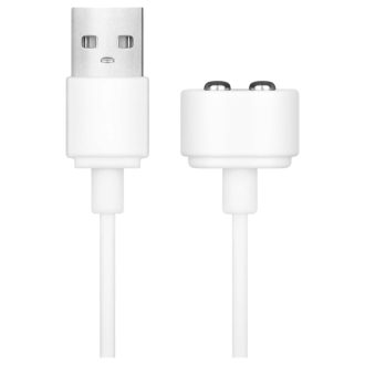 Womanizer Premium Eco - mágneses USB-töltőkábel natúr