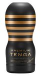 TENGA Premium Strong - eldobható maszturbátor fekete TENGA Premium Strong - eldobható maszturbátor fekete