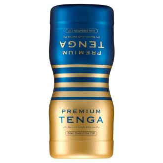 TENGA Premium Dual Sensation - eldobható maszturbátor