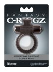   Pipedrem Fantasy C-Ringz - vibrációs péniszgyűrű (fekete)