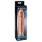 X-TENSION Perfect 3 - élethű péniszköpeny 22,8cm - natúr