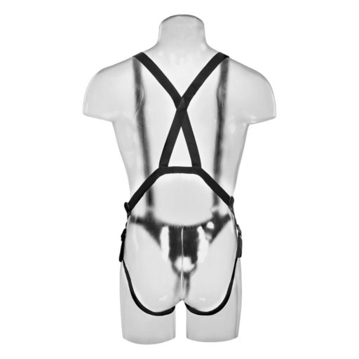King Cock Strap-on 10 - üreges, felcsatolható műpénisz 25cm