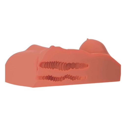 PDX Perfect DD's - torzó két kéjnyílással - barna