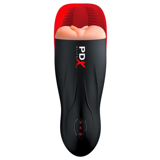 PDX Elite Fuck-O-Matic - akkus, szívó művagina maszturbátor