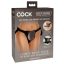 King Cock Elite Comfy Body Dock - felcsatolható alsó barna